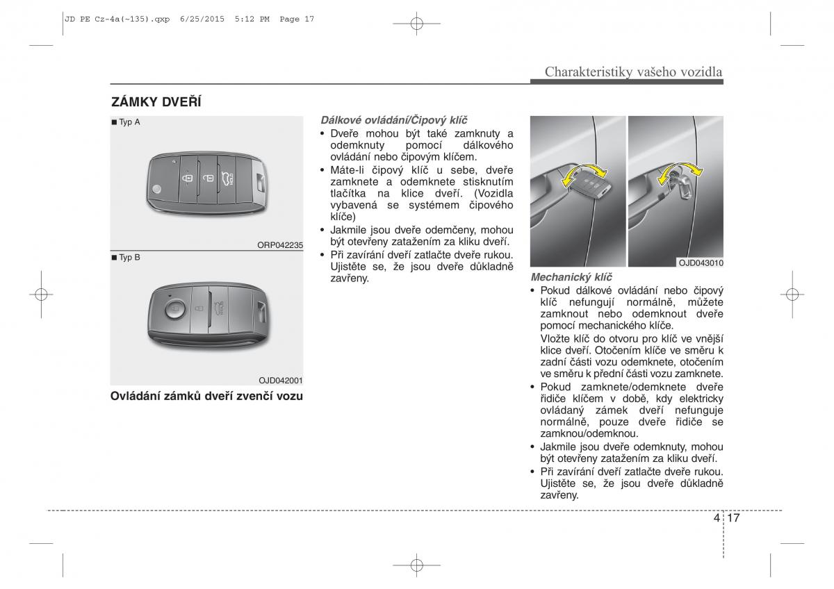 KIA Ceed II 2 navod k obsludze / page 100