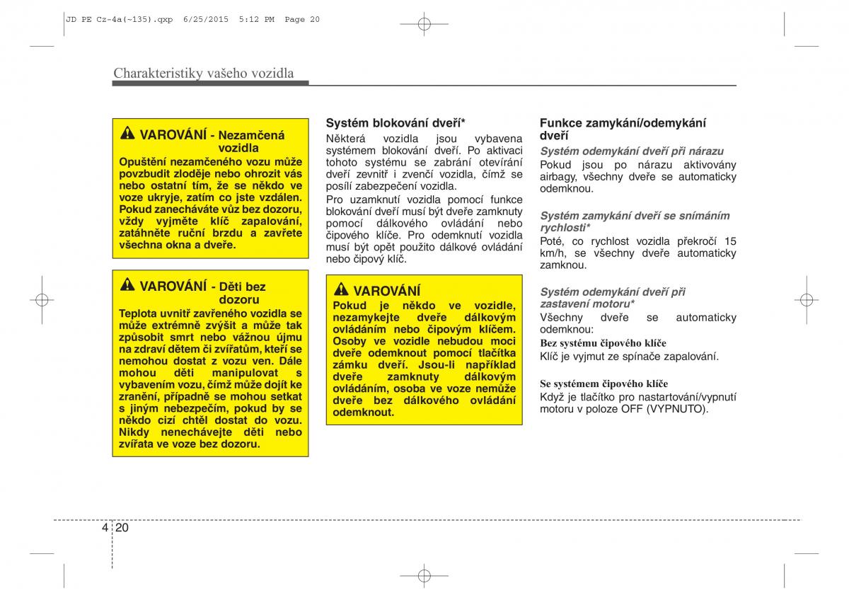 KIA Ceed II 2 navod k obsludze / page 103