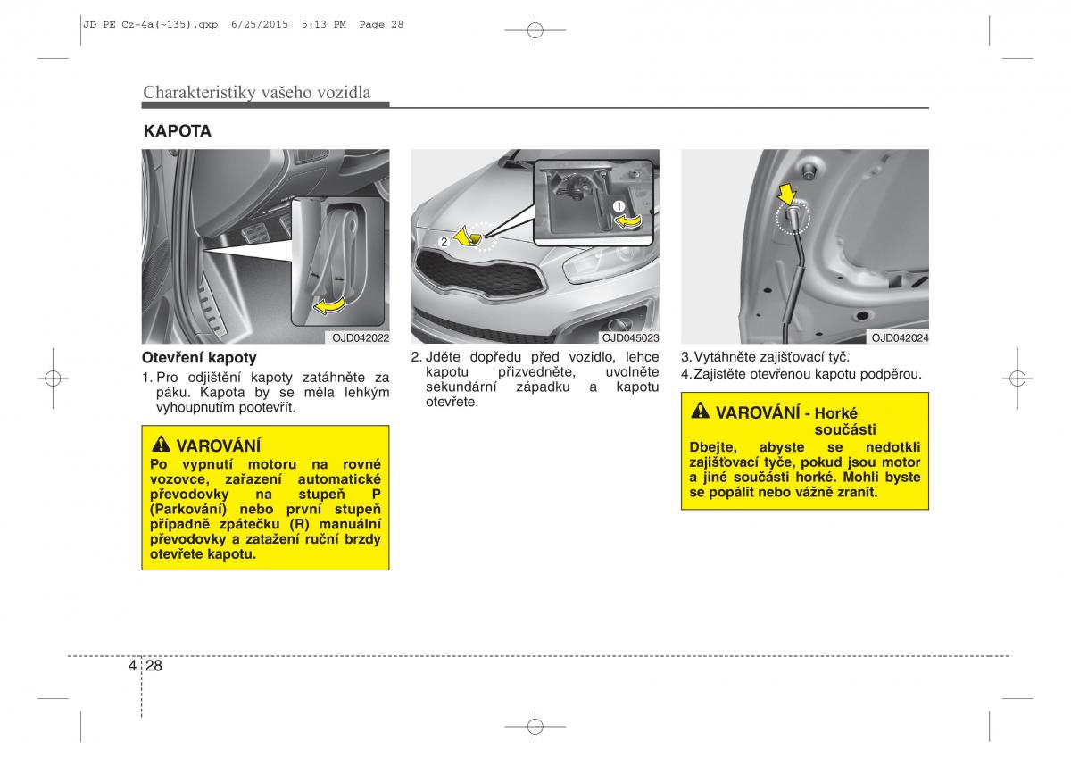 KIA Ceed II 2 navod k obsludze / page 111