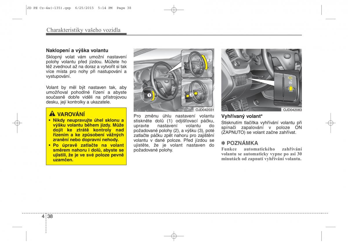 KIA Ceed II 2 navod k obsludze / page 121