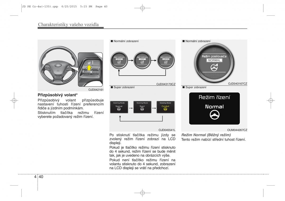 KIA Ceed II 2 navod k obsludze / page 123