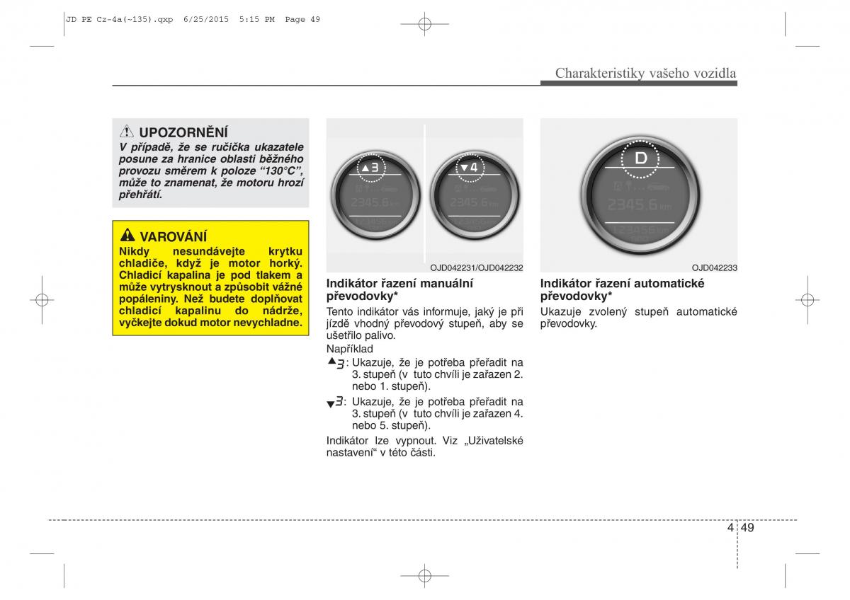 KIA Ceed II 2 navod k obsludze / page 132