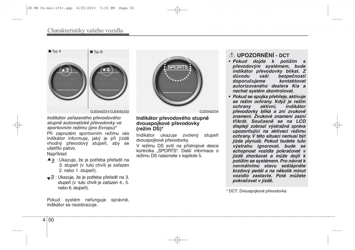 KIA Ceed II 2 navod k obsludze / page 133