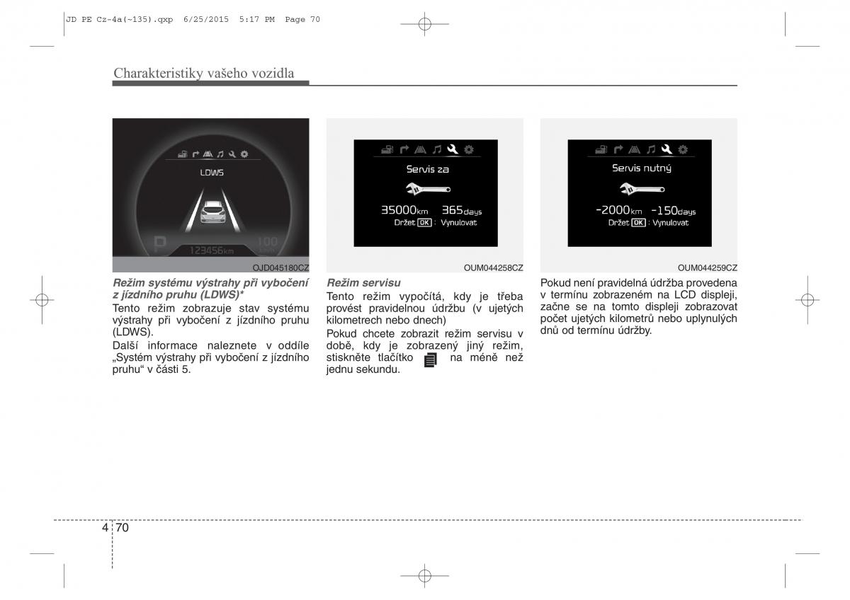 KIA Ceed II 2 navod k obsludze / page 153