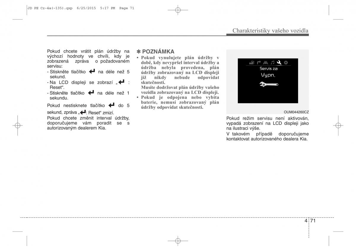 KIA Ceed II 2 navod k obsludze / page 154