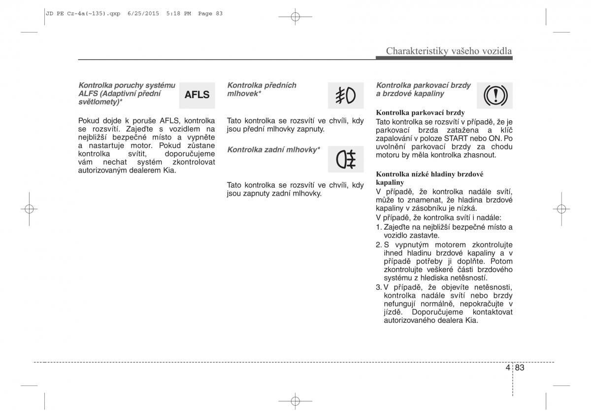 KIA Ceed II 2 navod k obsludze / page 166