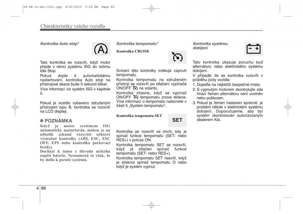 KIA Ceed II 2 navod k obsludze / page 169