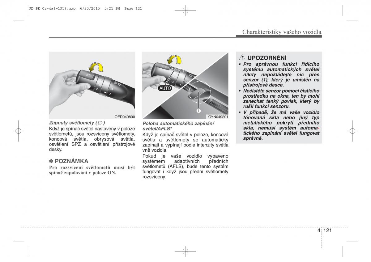 KIA Ceed II 2 navod k obsludze / page 204