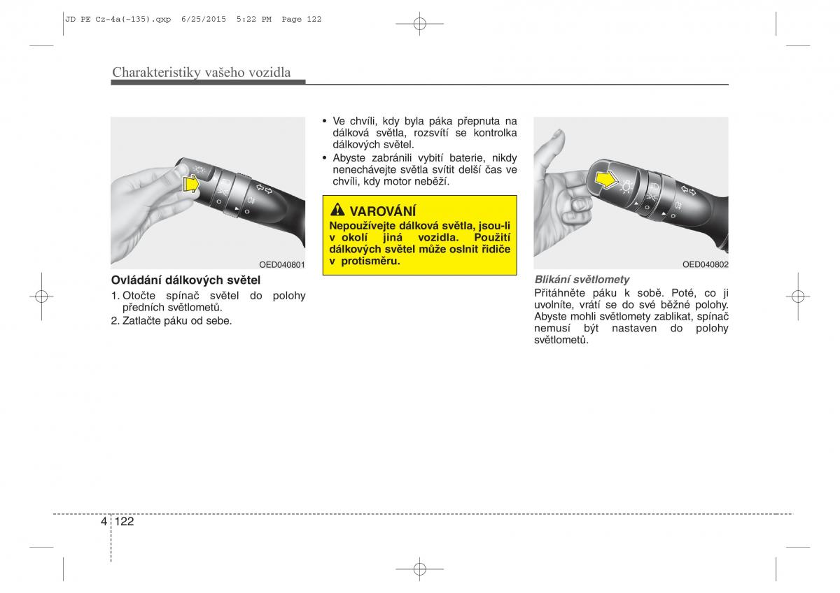 KIA Ceed II 2 navod k obsludze / page 205