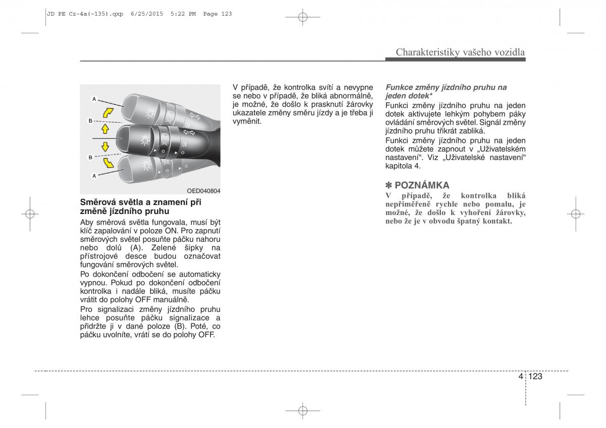 KIA Ceed II 2 navod k obsludze / page 206