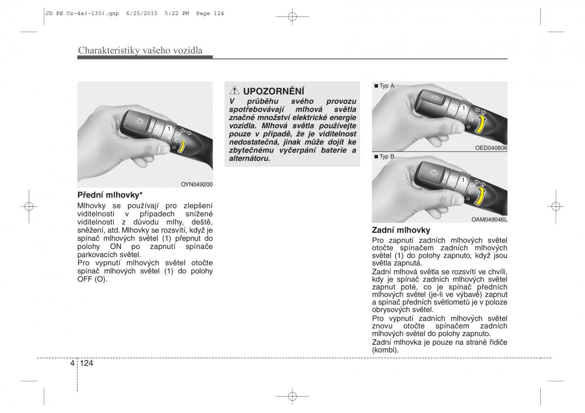 KIA Ceed II 2 navod k obsludze / page 207