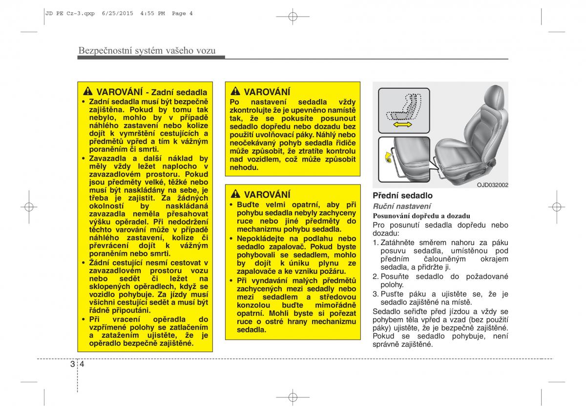 KIA Ceed II 2 navod k obsludze / page 21