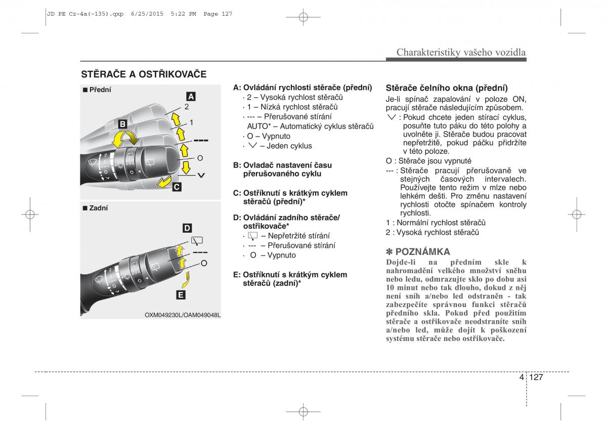 KIA Ceed II 2 navod k obsludze / page 210