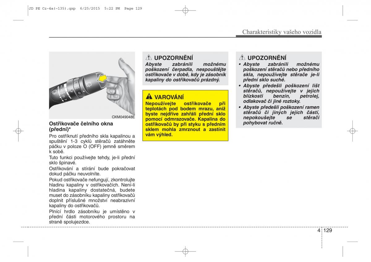 KIA Ceed II 2 navod k obsludze / page 212