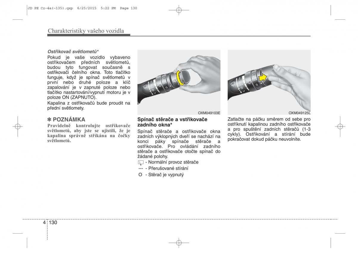 KIA Ceed II 2 navod k obsludze / page 213