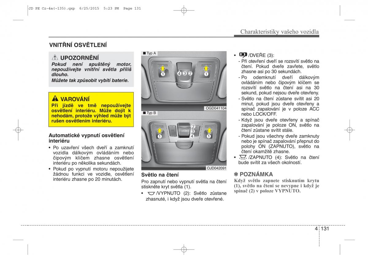 KIA Ceed II 2 navod k obsludze / page 214