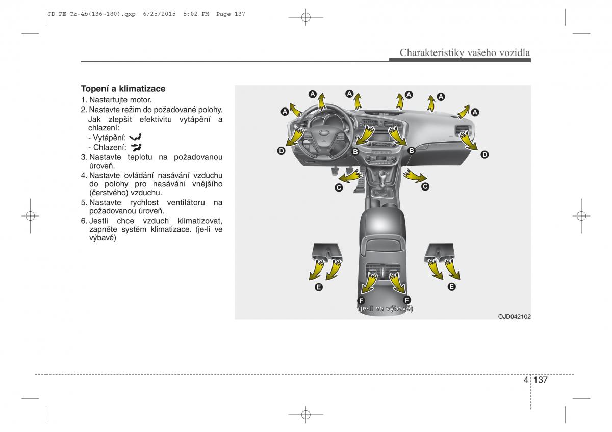 KIA Ceed II 2 navod k obsludze / page 220