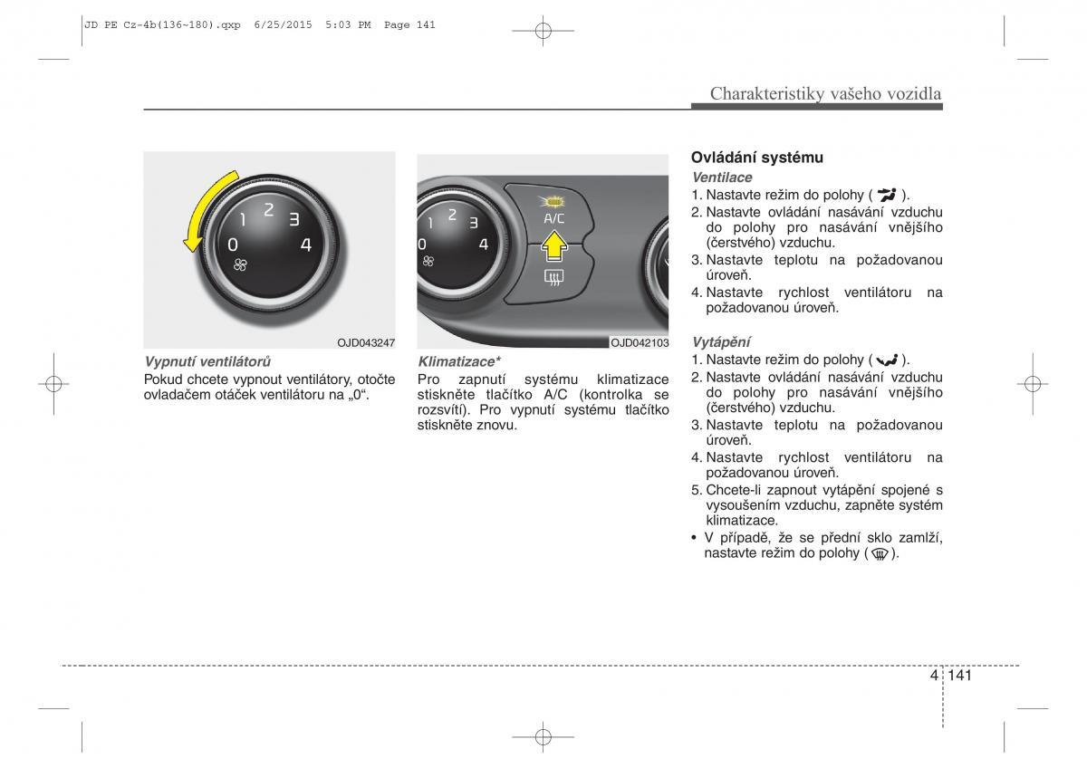 KIA Ceed II 2 navod k obsludze / page 224