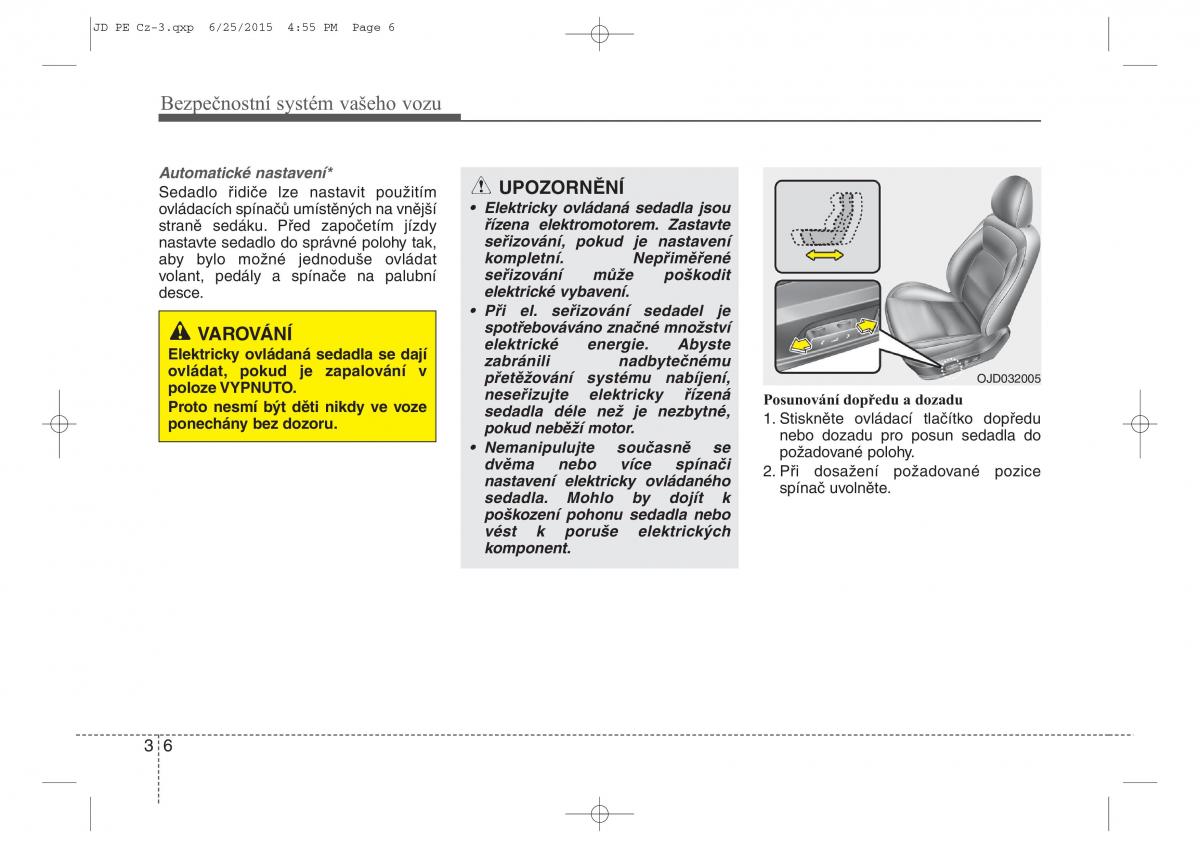 KIA Ceed II 2 navod k obsludze / page 23