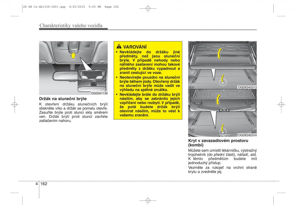 KIA Ceed II 2 navod k obsludze / page 245