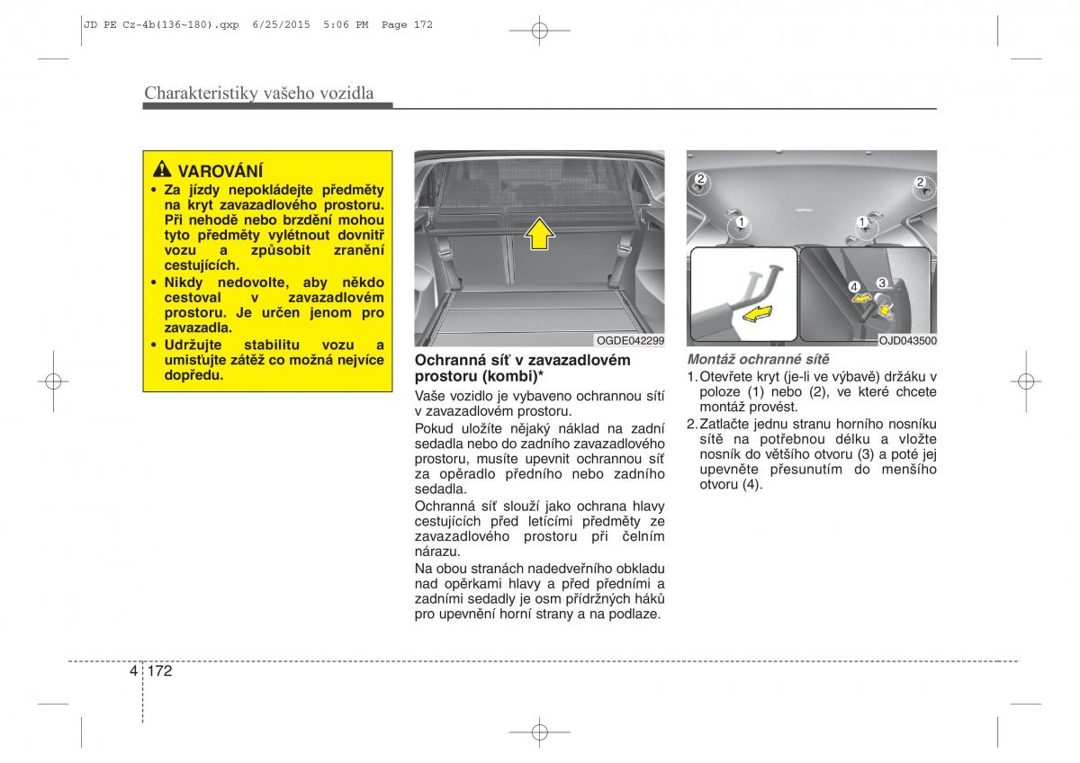 KIA Ceed II 2 navod k obsludze / page 255