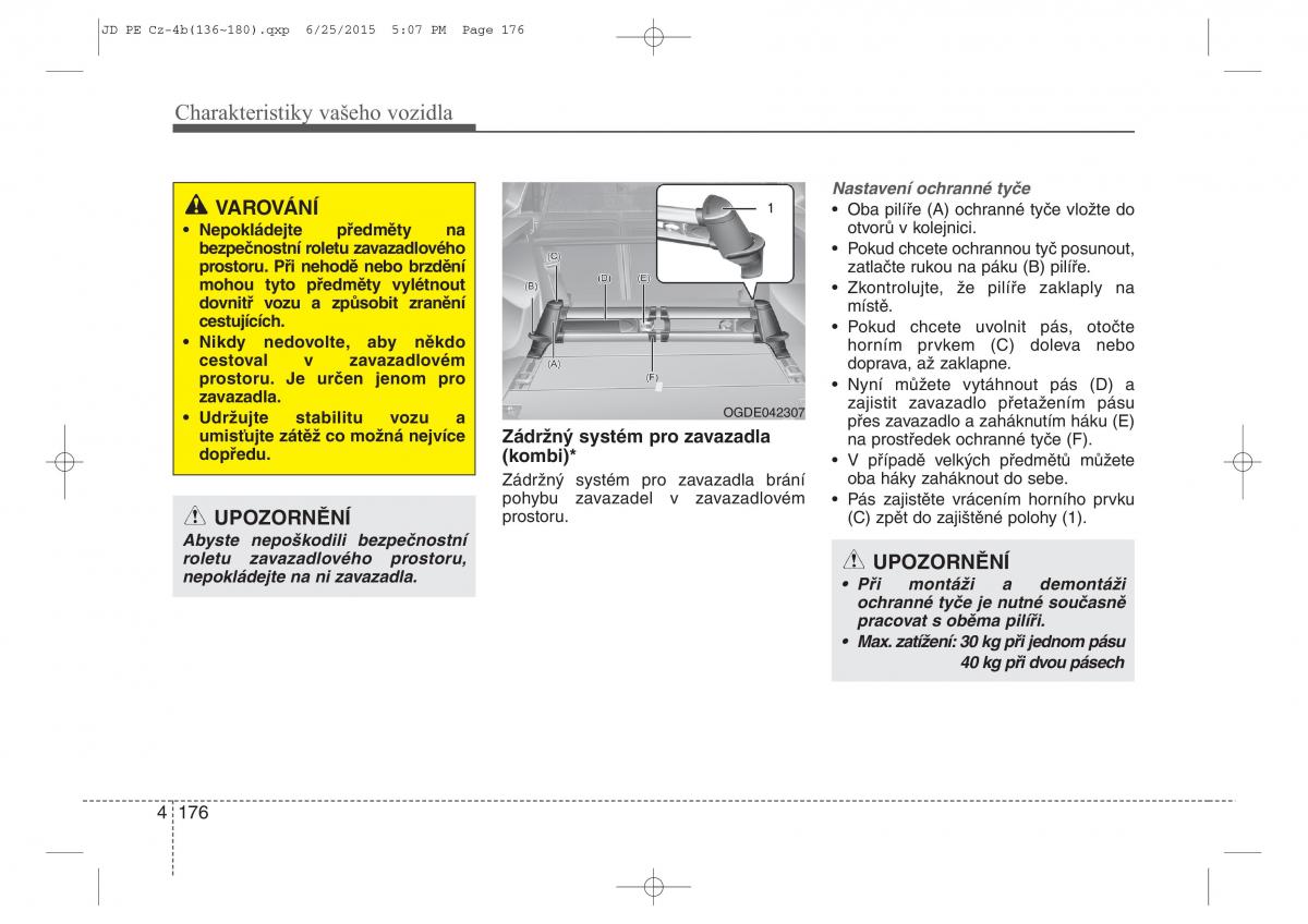 KIA Ceed II 2 navod k obsludze / page 259