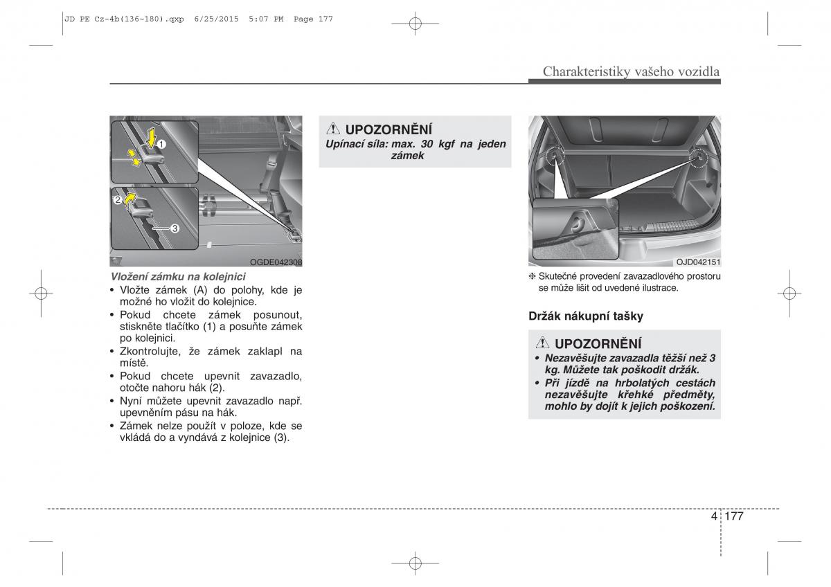 KIA Ceed II 2 navod k obsludze / page 260