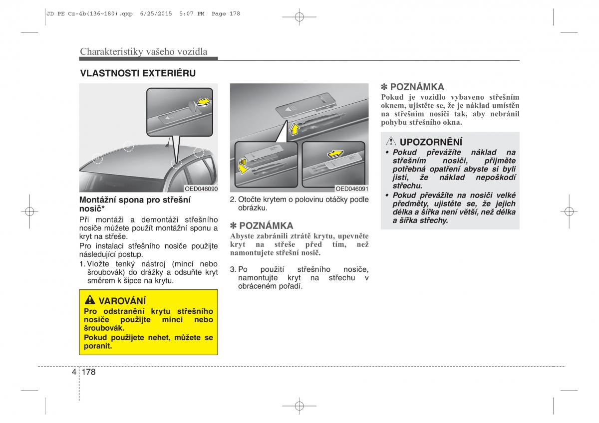 KIA Ceed II 2 navod k obsludze / page 261