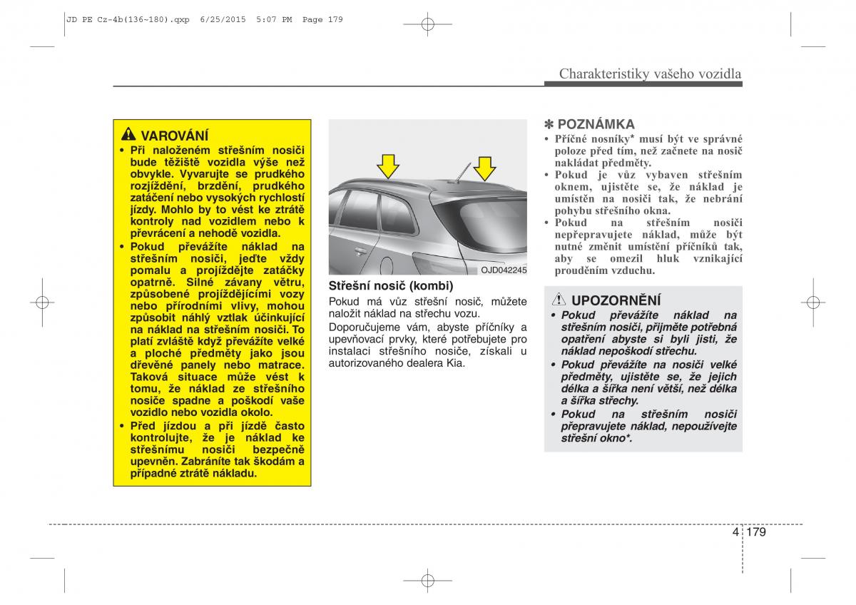 KIA Ceed II 2 navod k obsludze / page 262