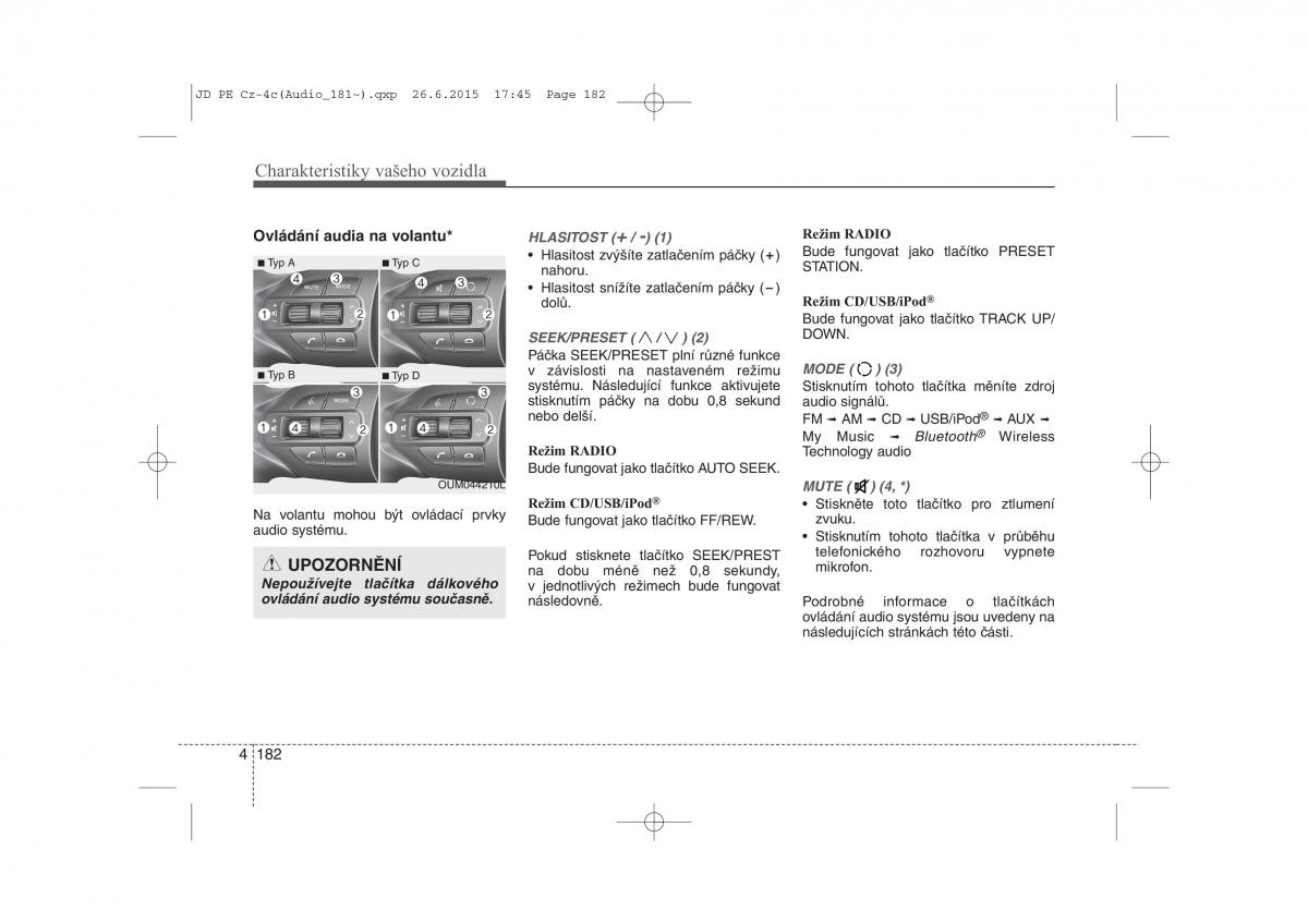 KIA Ceed II 2 navod k obsludze / page 265