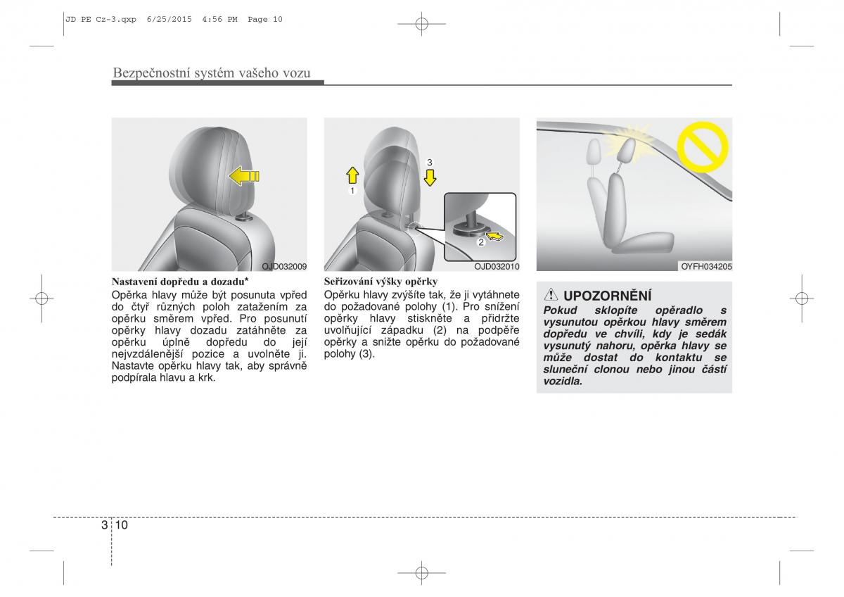 KIA Ceed II 2 navod k obsludze / page 27