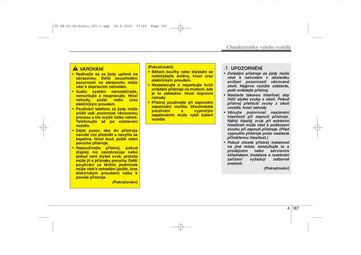 KIA Ceed II 2 navod k obsludze / page 270