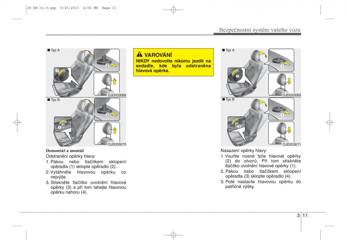 KIA Ceed II 2 navod k obsludze / page 28