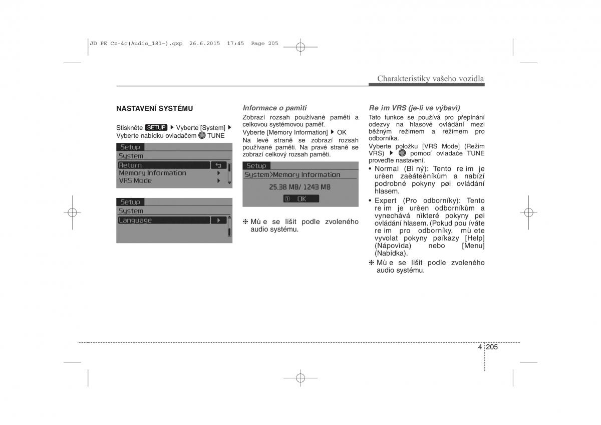 KIA Ceed II 2 navod k obsludze / page 288