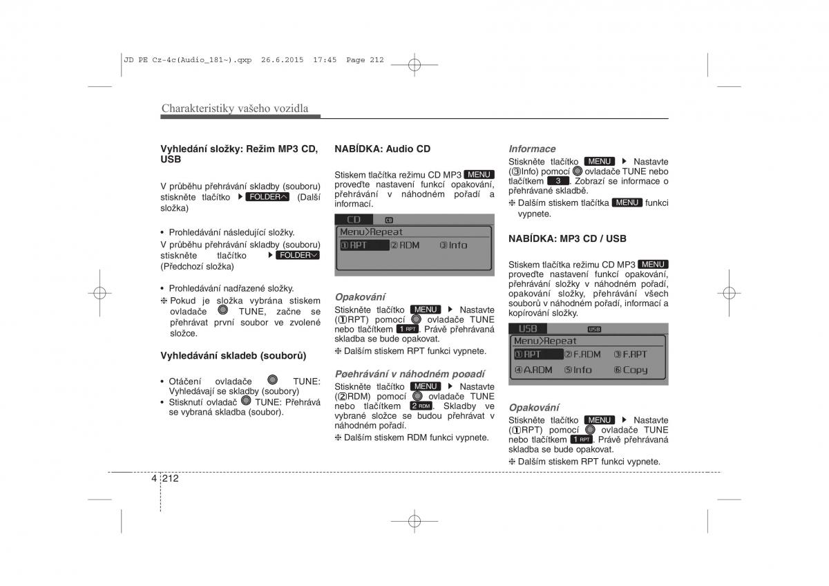 KIA Ceed II 2 navod k obsludze / page 295