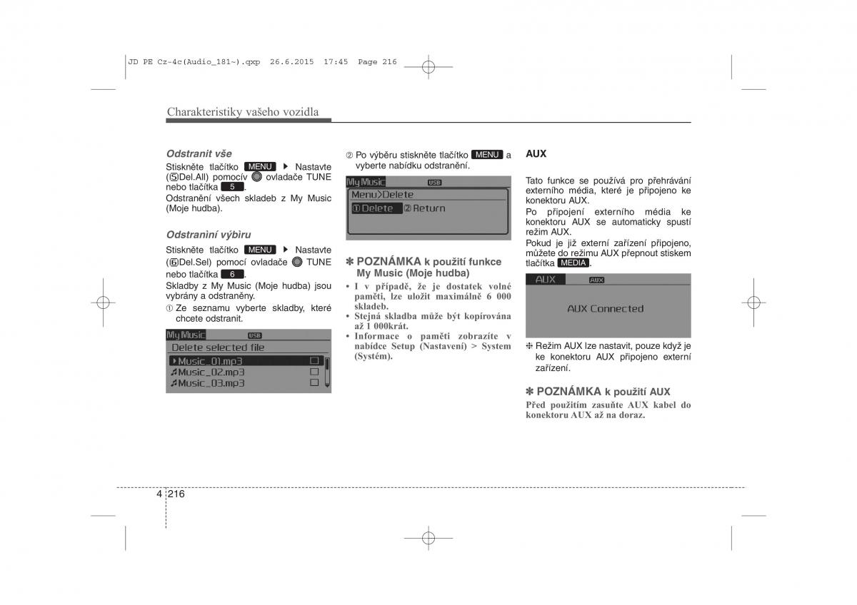 KIA Ceed II 2 navod k obsludze / page 299