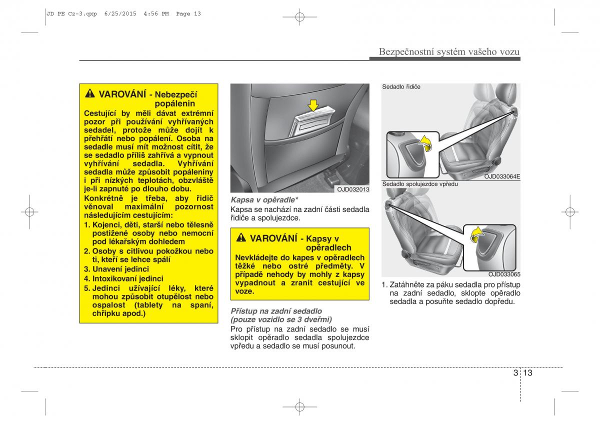 KIA Ceed II 2 navod k obsludze / page 30