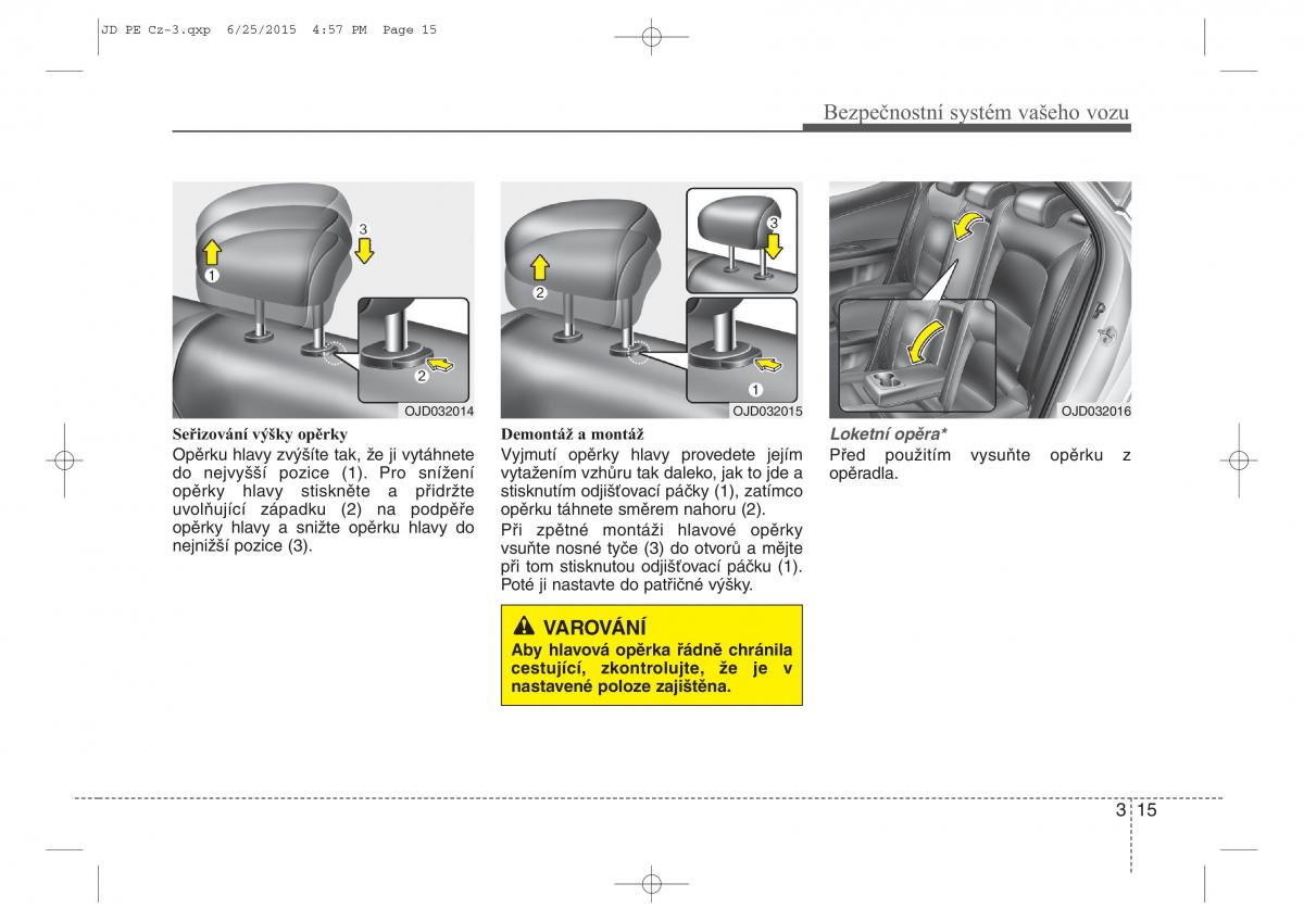 KIA Ceed II 2 navod k obsludze / page 32