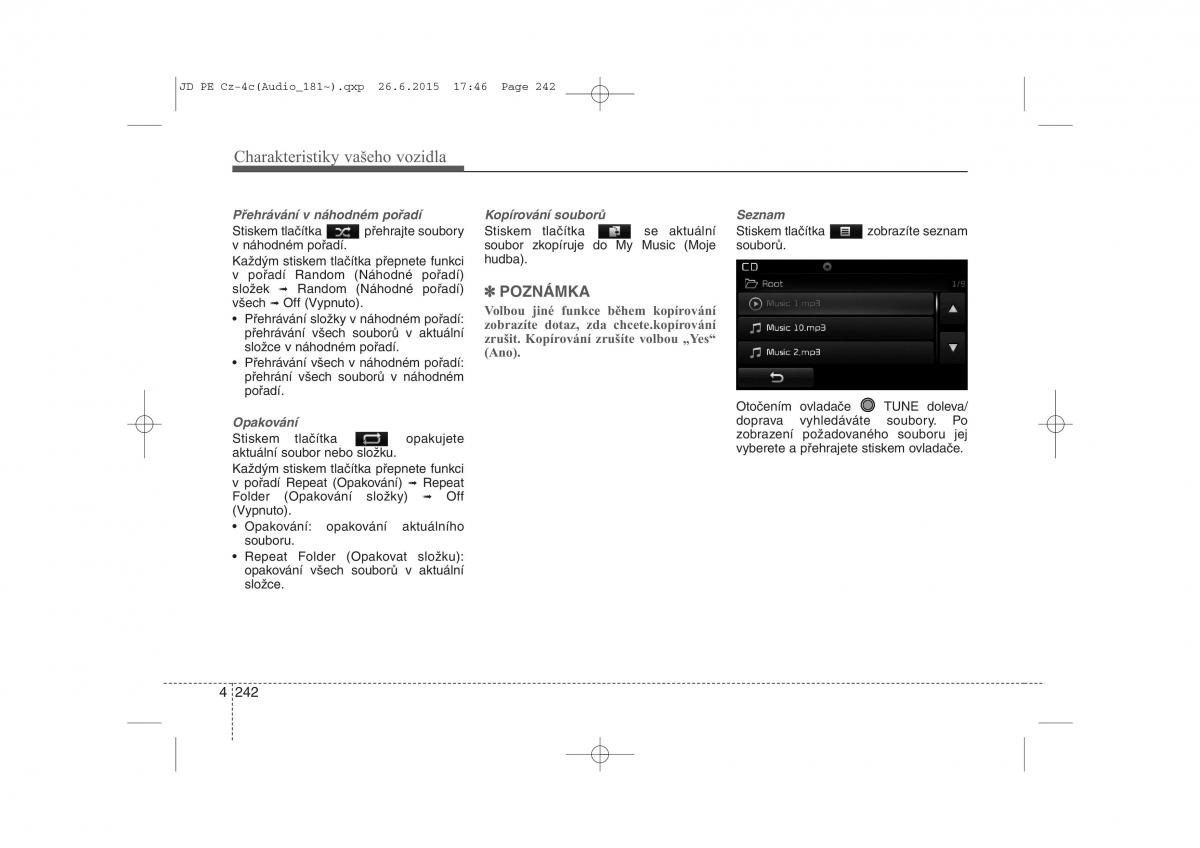 KIA Ceed II 2 navod k obsludze / page 325