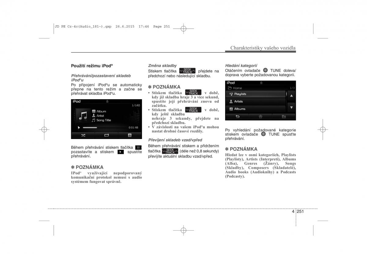 KIA Ceed II 2 navod k obsludze / page 334