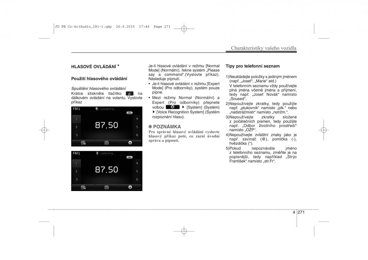 KIA Ceed II 2 navod k obsludze / page 354