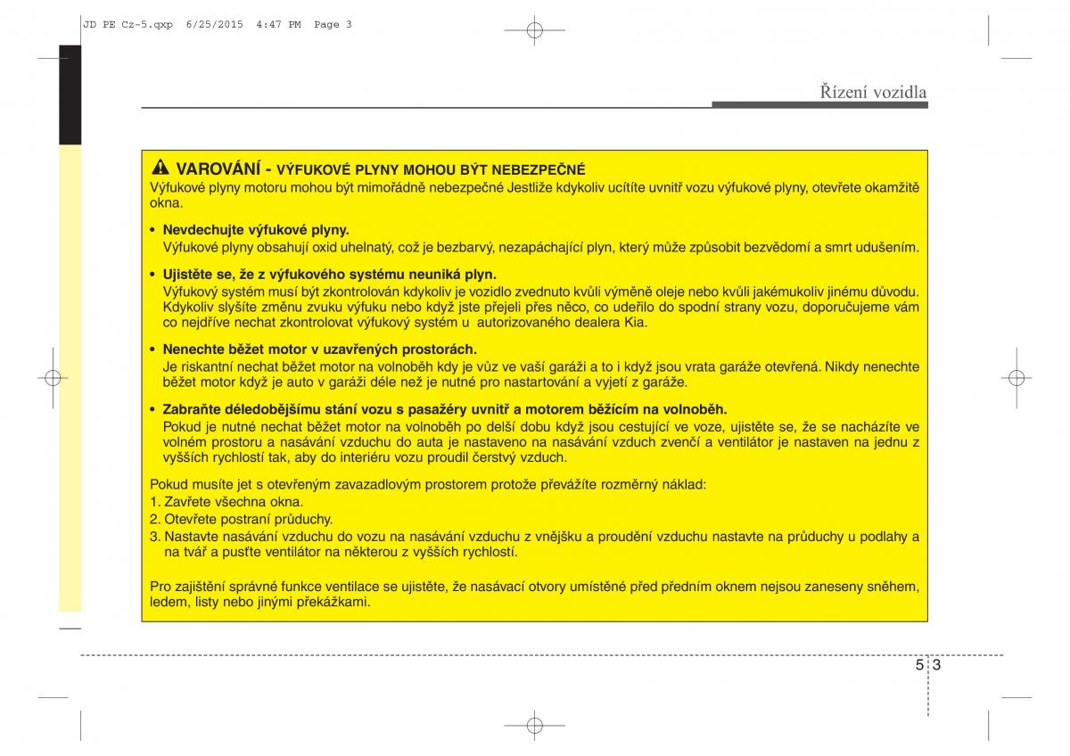 KIA Ceed II 2 navod k obsludze / page 373