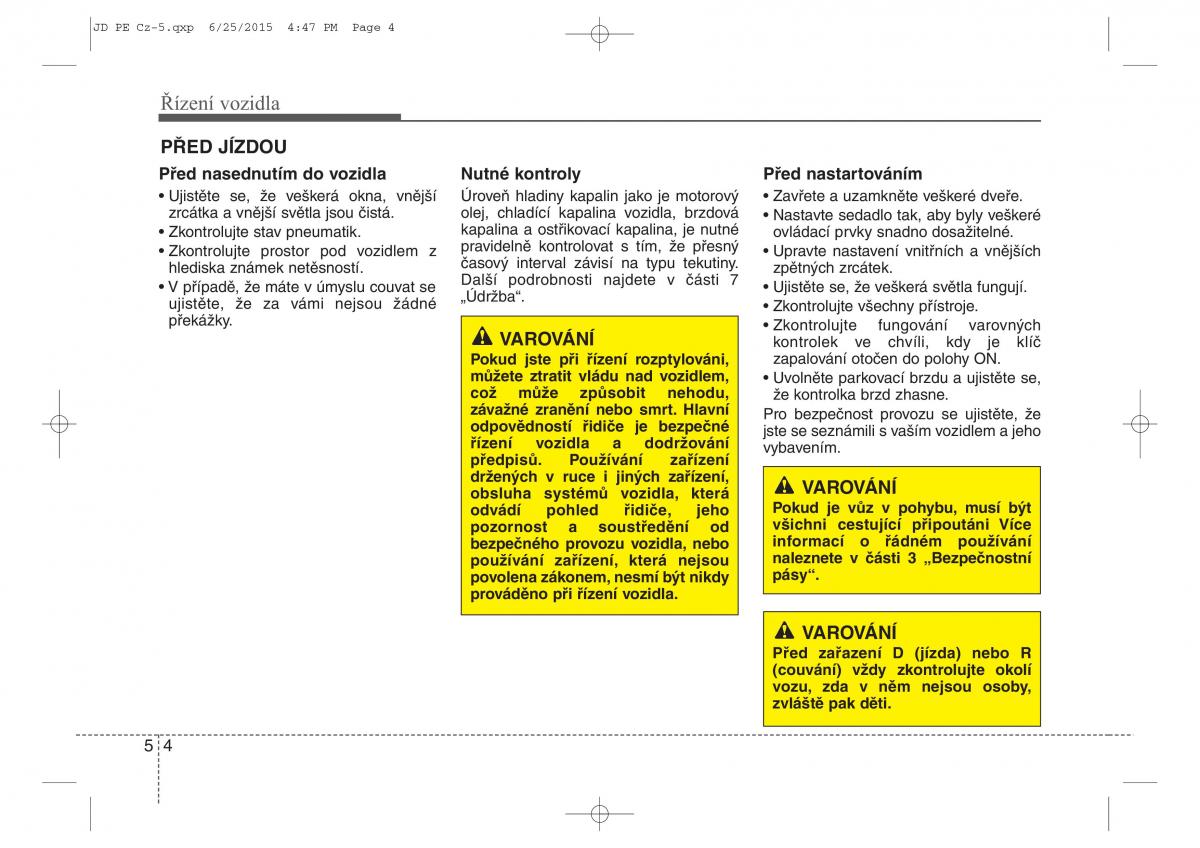 KIA Ceed II 2 navod k obsludze / page 374