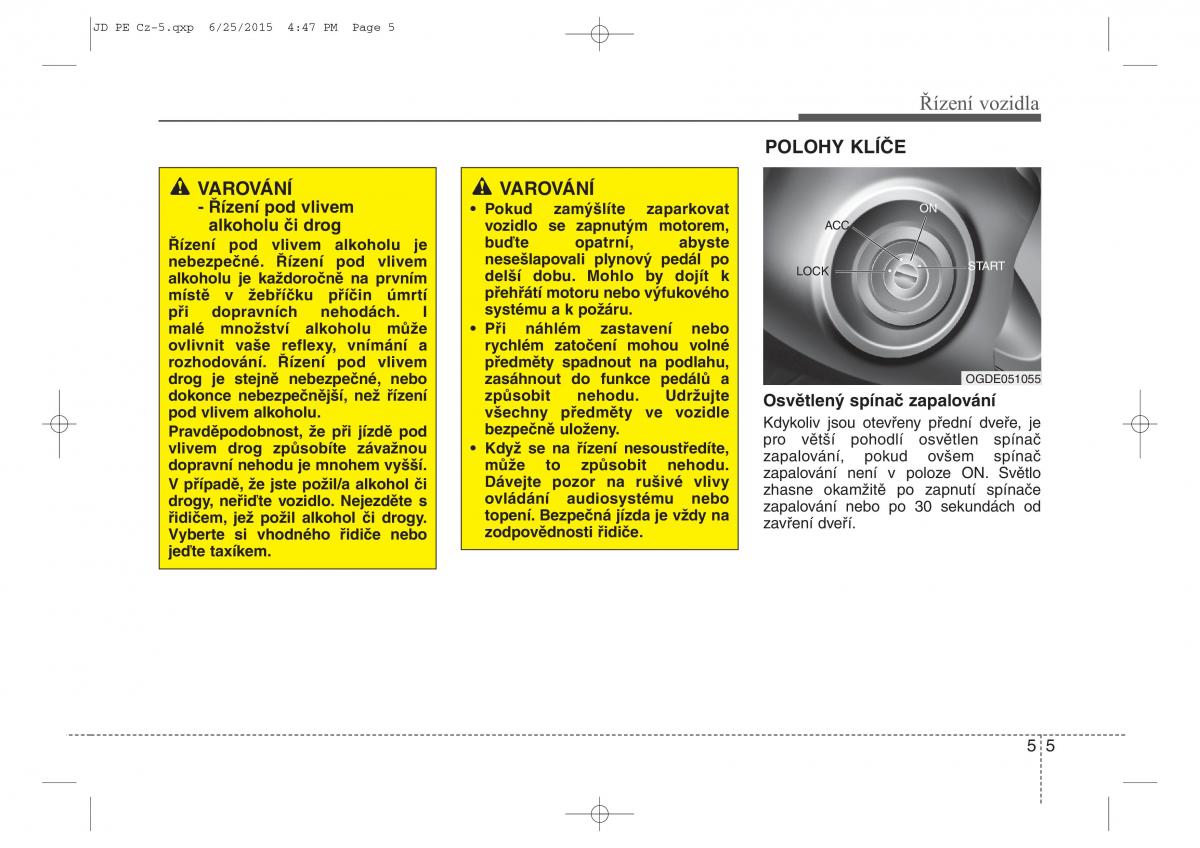 KIA Ceed II 2 navod k obsludze / page 375