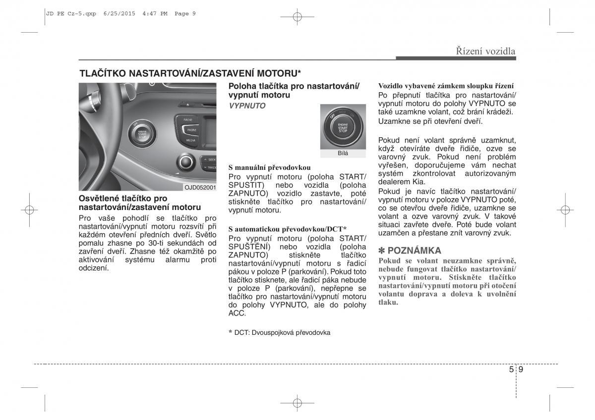 KIA Ceed II 2 navod k obsludze / page 379