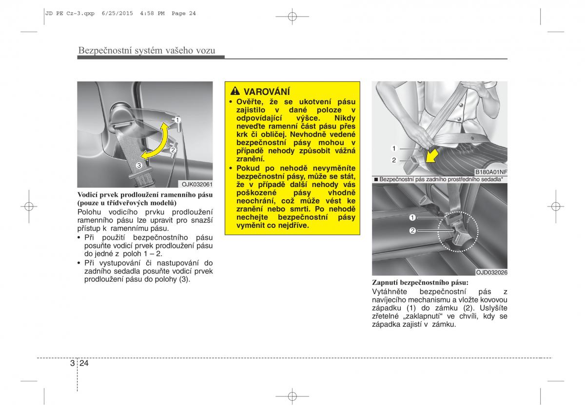 KIA Ceed II 2 navod k obsludze / page 41