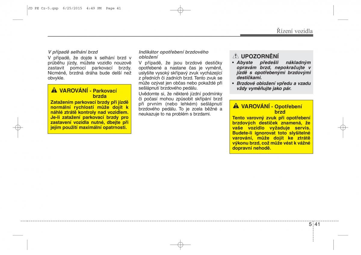 KIA Ceed II 2 navod k obsludze / page 411