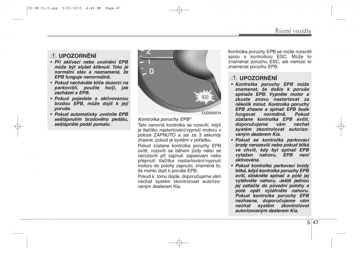 KIA Ceed II 2 navod k obsludze / page 417