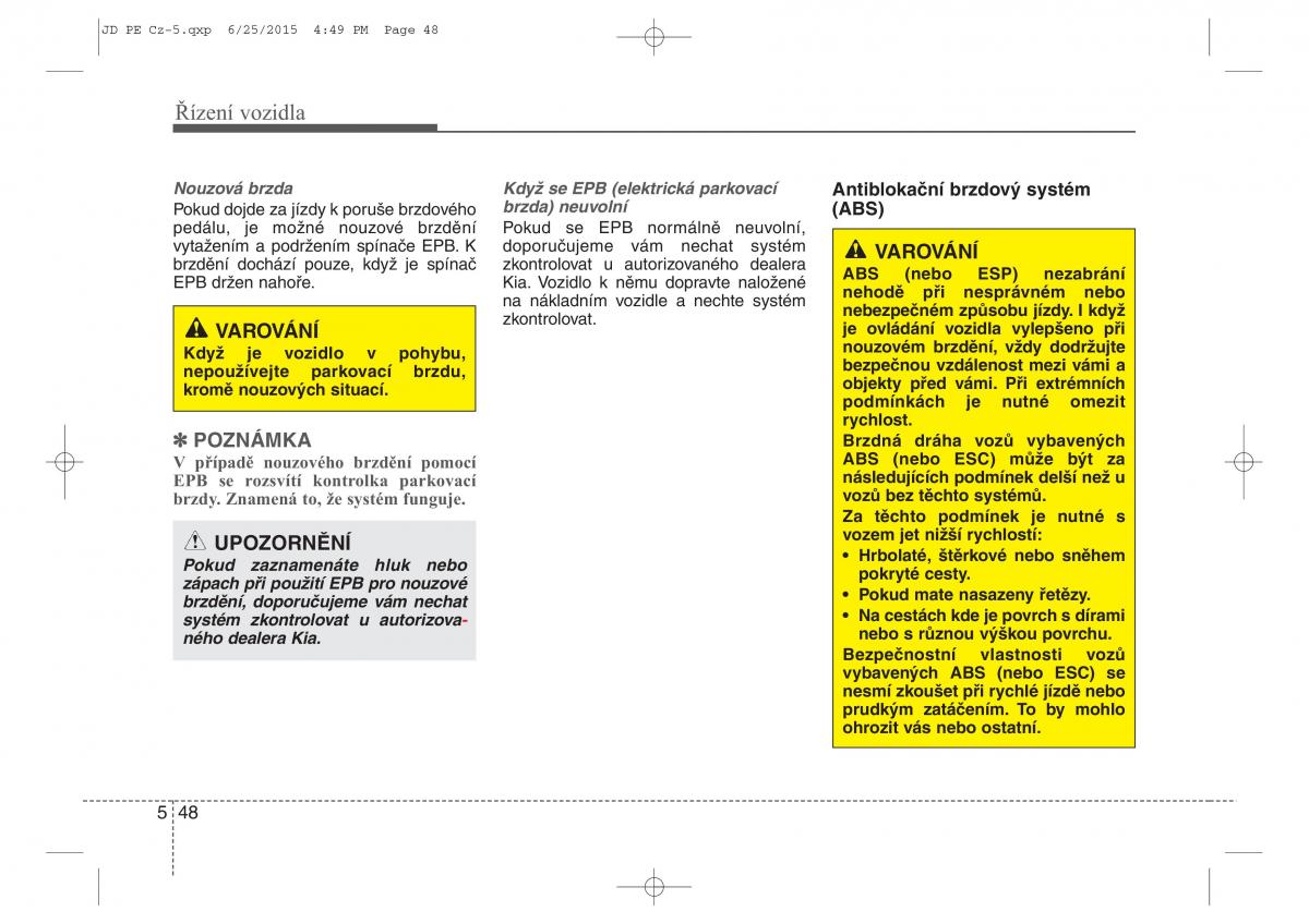 KIA Ceed II 2 navod k obsludze / page 418