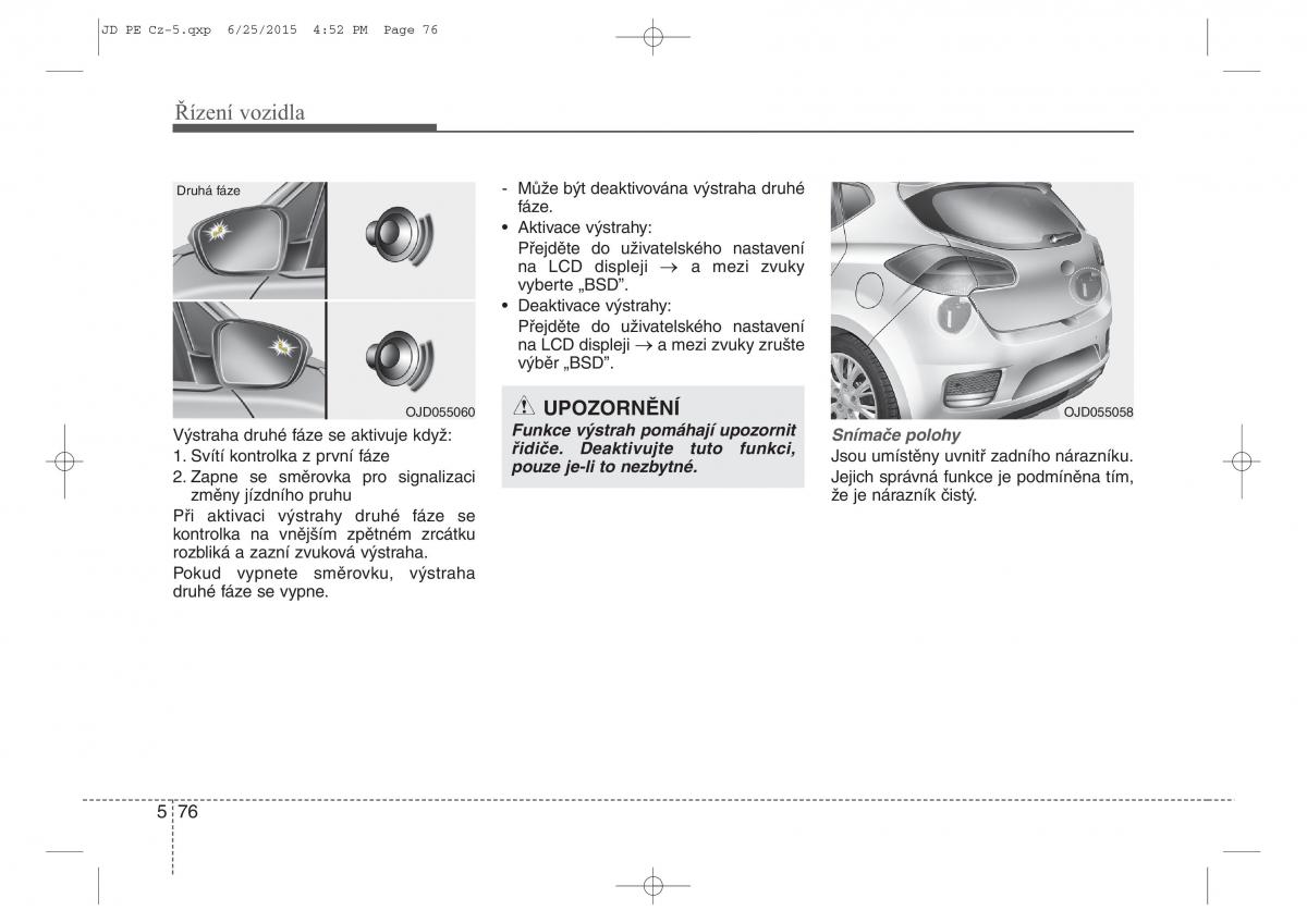 KIA Ceed II 2 navod k obsludze / page 446